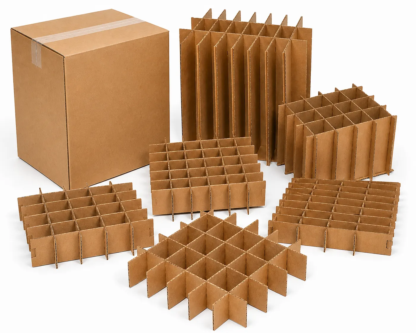 Premium Corrugated Partition Solution 4